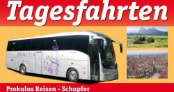Bus Tagesfahrten in und um Südtirol 2015