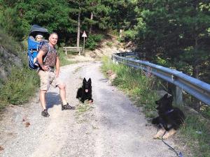 Hundeurlaub Wandern Goldrain Vinschgau 